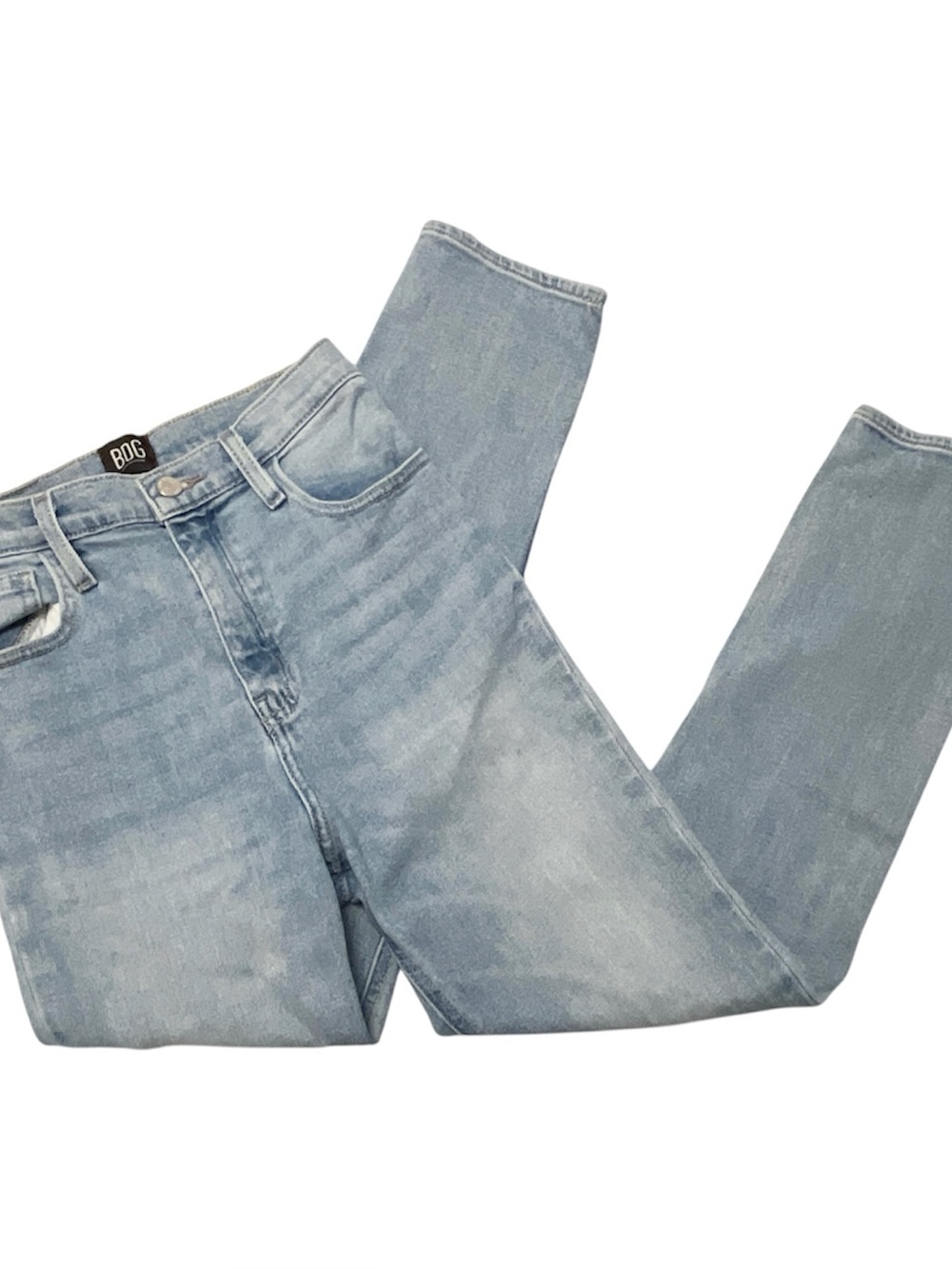 BDG Light Wash High-Rise Skinny Jeans